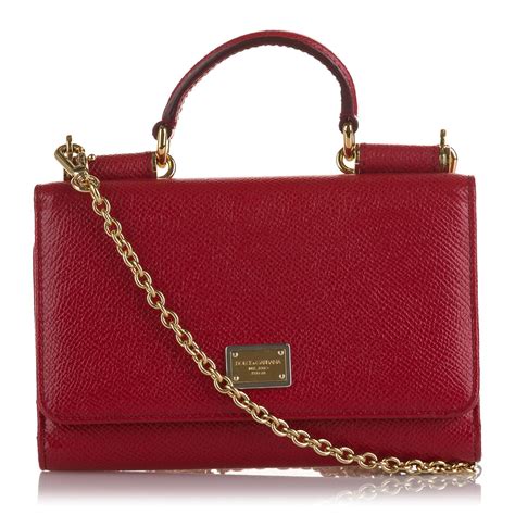 dolce gabbana wallet chain bag|authentic dolce gabbana handbags.